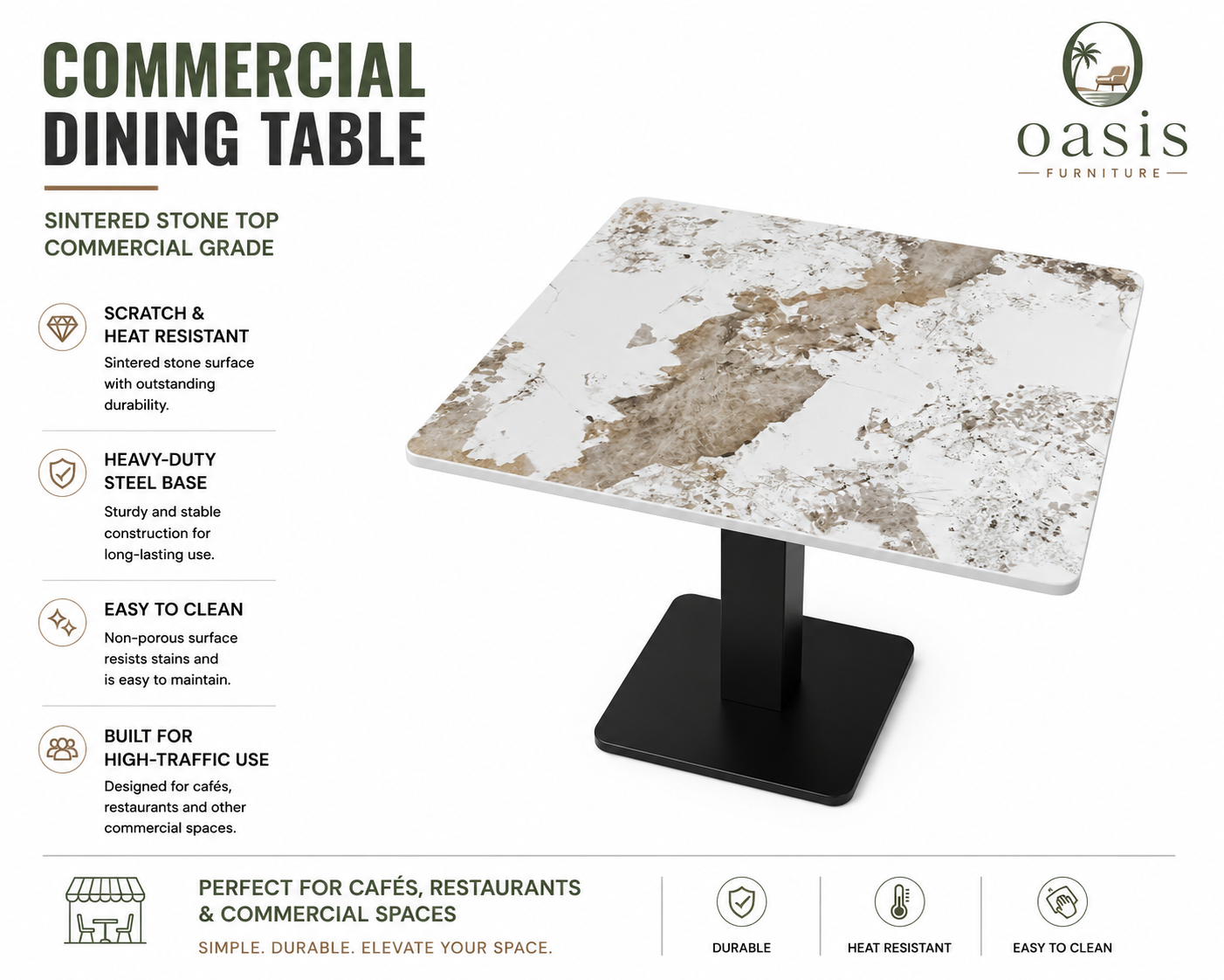 Commercial Dining Table