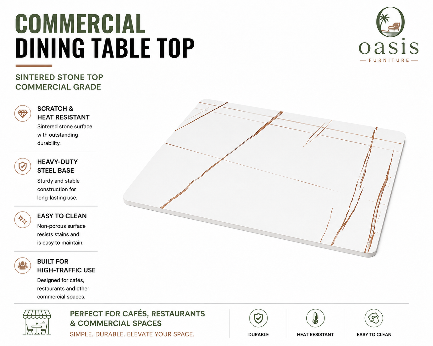 Commercial Dining Table Top