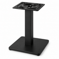 Black steel table base
